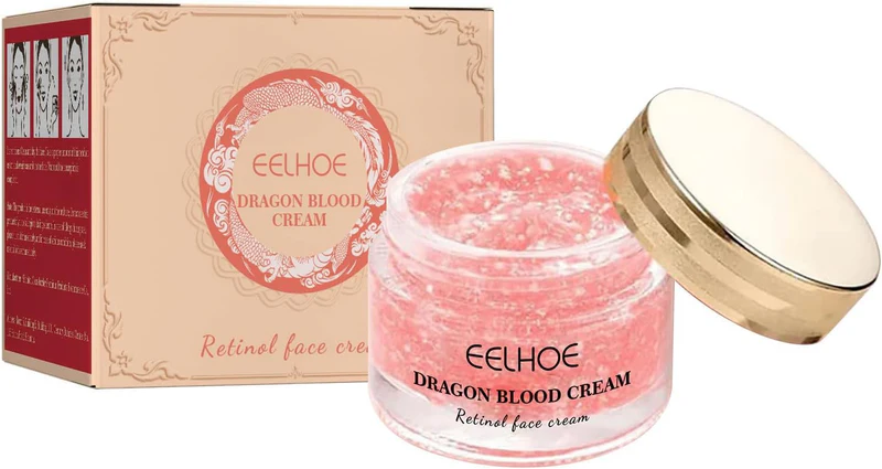 EELHOE Dragon Blood Retinol Face Cream – Anti-Aging Skin Repair & Brightening Moisturizer