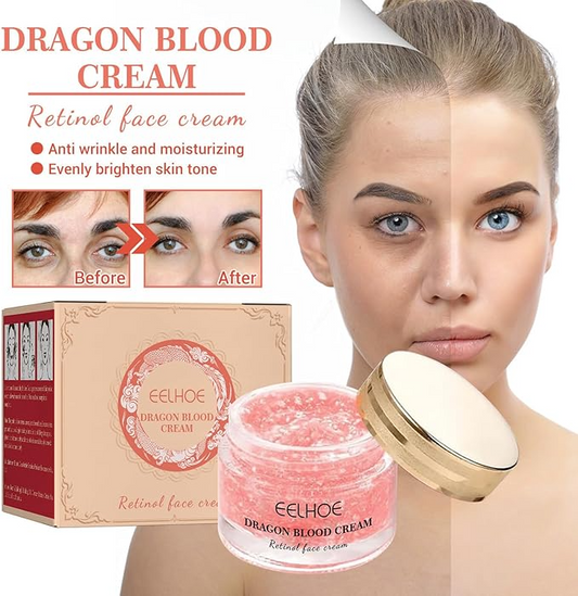 EELHOE Dragon Blood Retinol Face Cream – Anti-Aging Skin Repair & Brightening Moisturizer