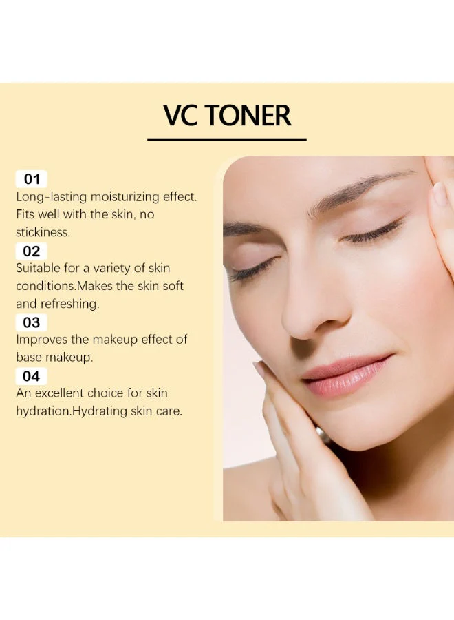 Viareline VC Vitamin C Toner – Brightening & Pore-Tightening Facial Toner 100ml