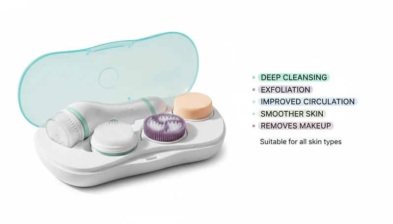 4-in-1 Face Beauty Massager