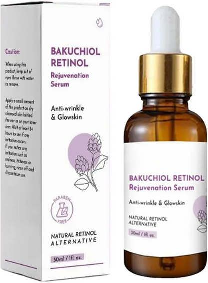 Venature Bakuchiol Retinol Rejuvenation Serum, Retinol & Vitamin for Wrinkles Bakuchiol Retinol Face Serum Korean, Retinol Serum for Wrinkles