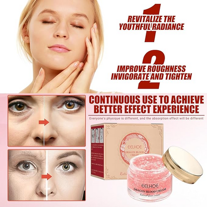 EELHOE Dragon Blood Retinol Face Cream – Anti-Aging Skin Repair & Brightening Moisturizer