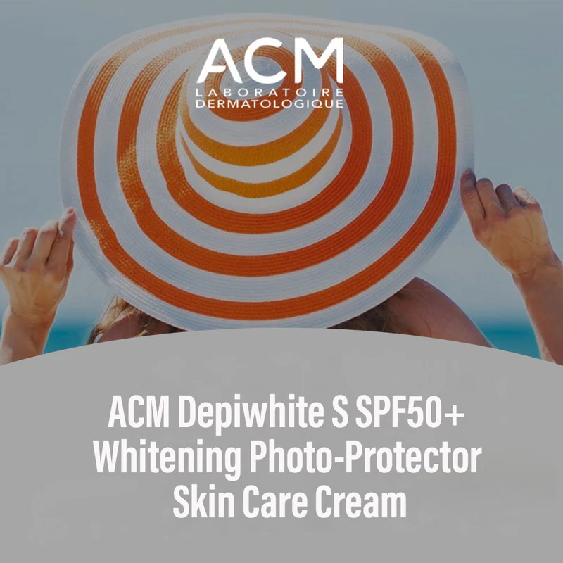 كريم واقي الشمس ACM ديبيوايت SPF 50+ — مبيّض، مضاد للبقع الداكنة، حماية UVA+UVB، مُصاغ جلدياً، 50 مل