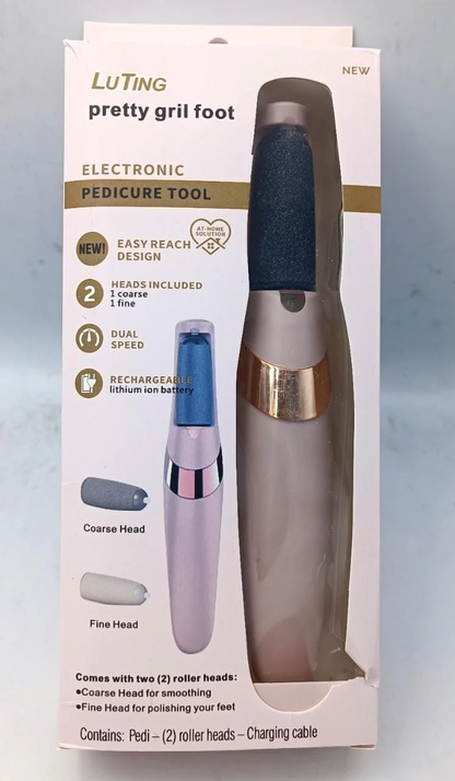 Electric Callus Remover for Feet, Electric Grinder for Foot File and Nail, Electronic Tool File and Callus Remover, Pedicure-New Version